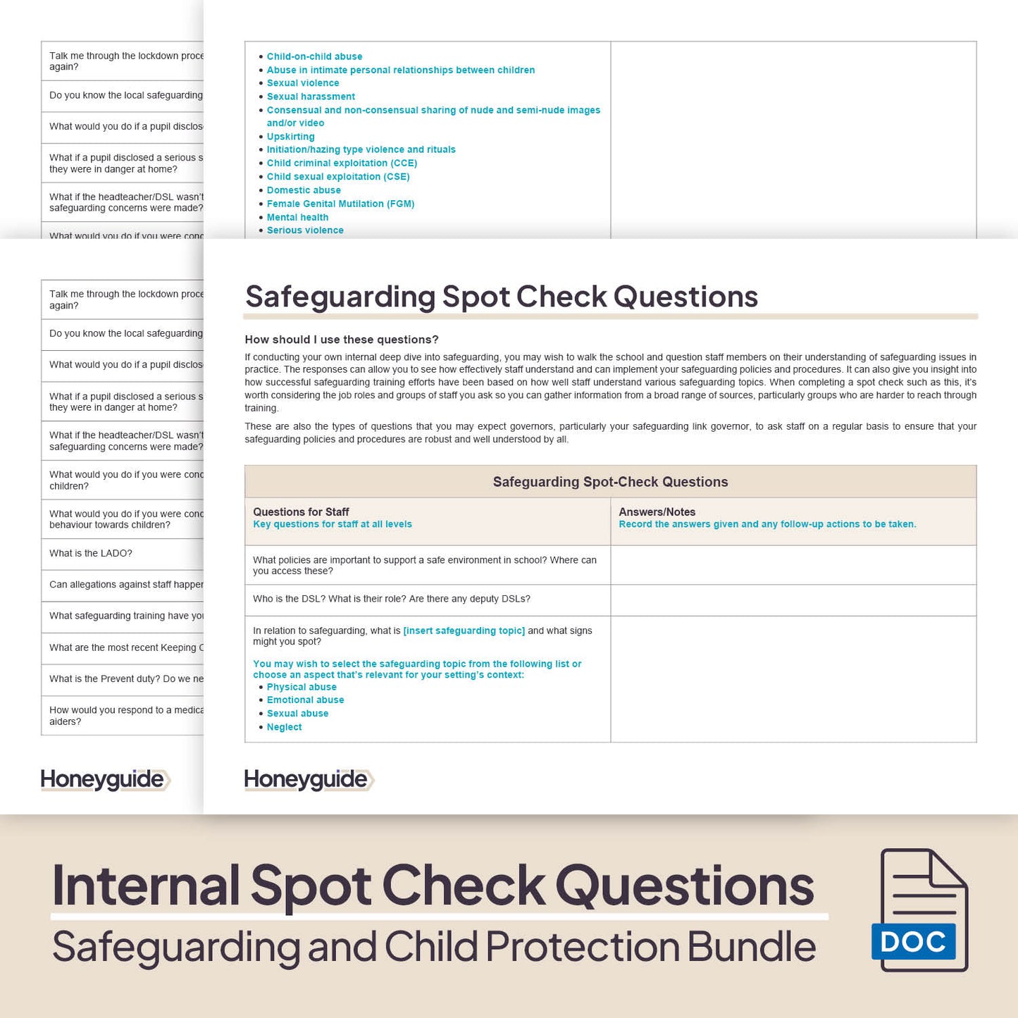 Safeguarding and Child Protection Deep Dive
