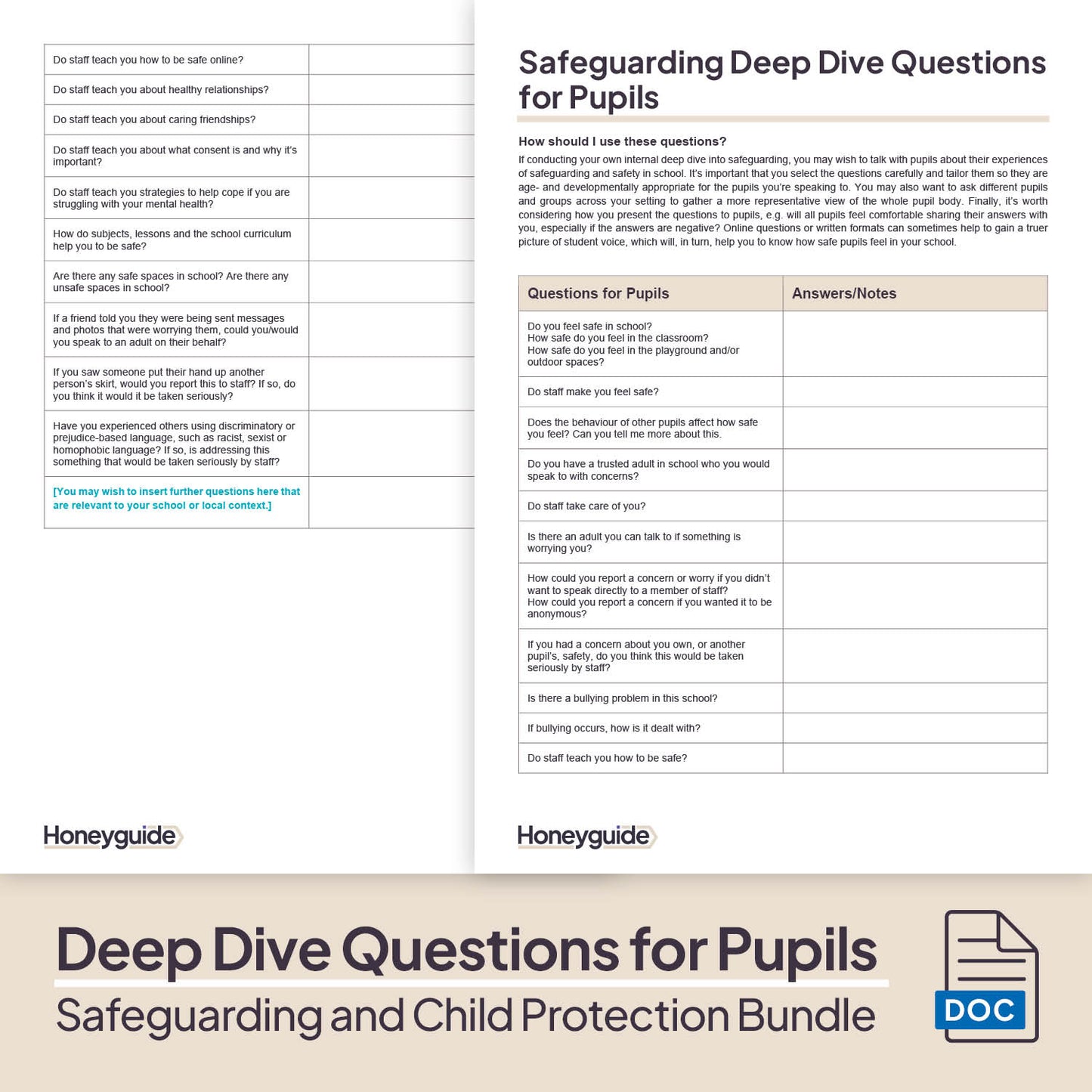 Safeguarding and Child Protection Deep Dive
