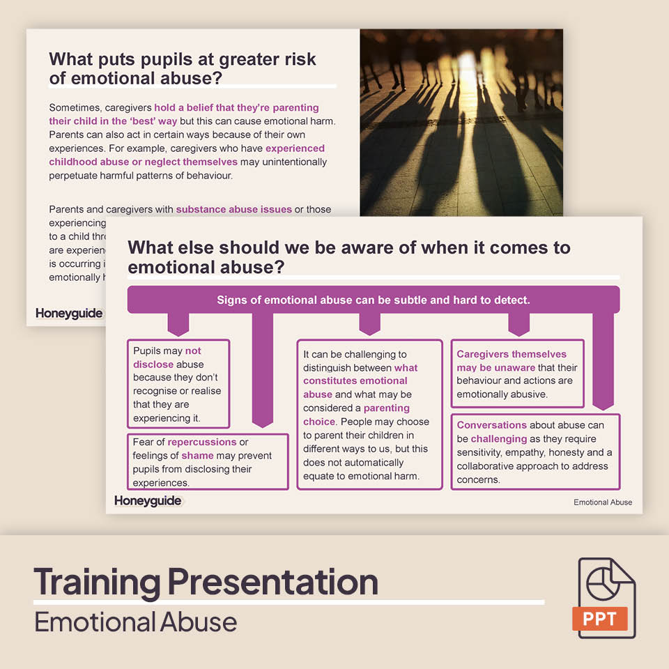 Emotional Abuse: Safeguarding Training Bundle