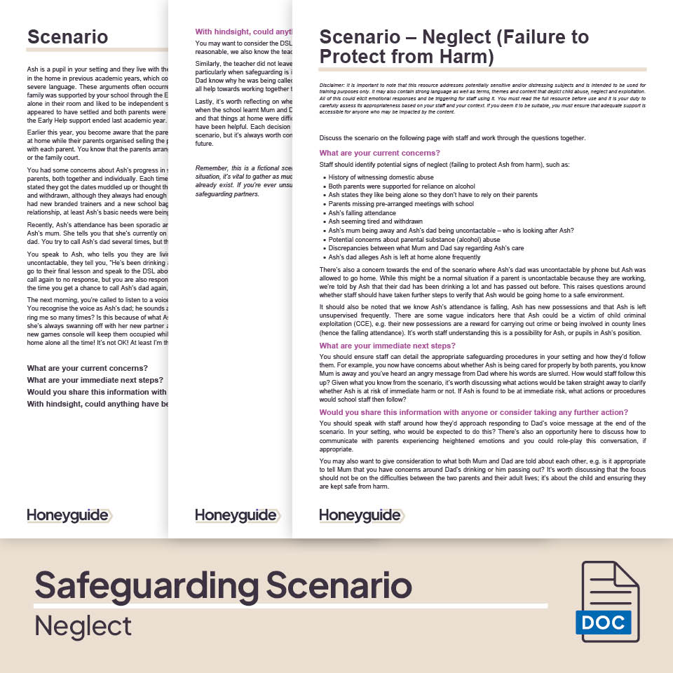 Neglect: Safeguarding Training Bundle