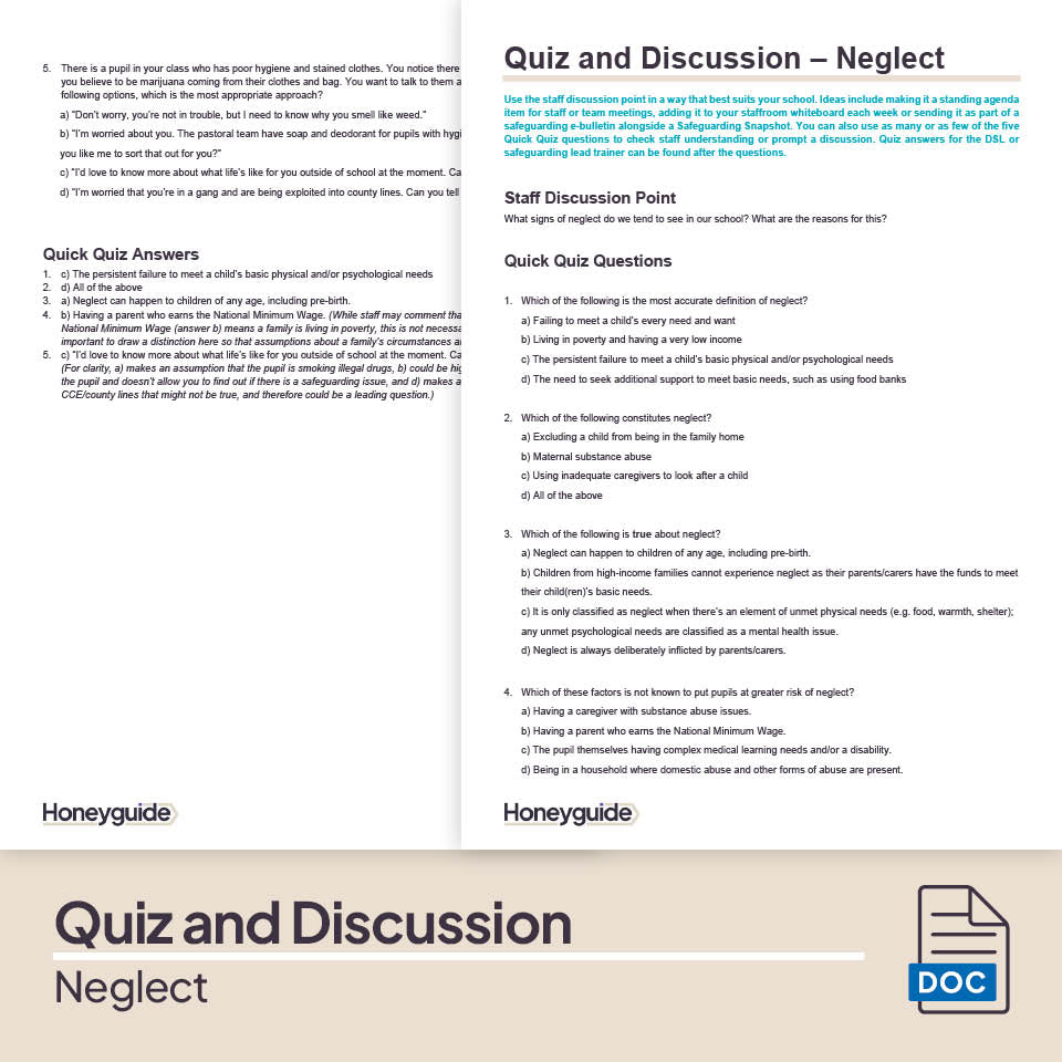 Neglect: Safeguarding Training Bundle