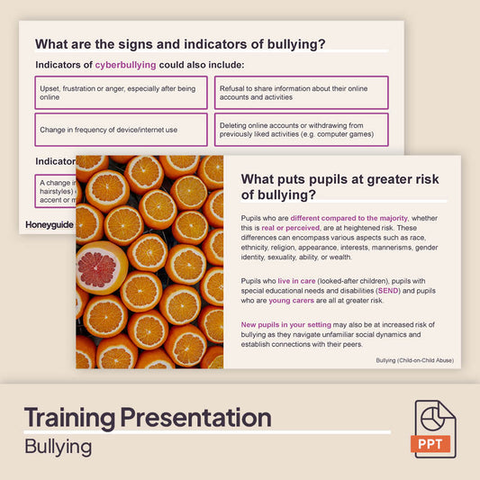 Bullying: Safeguarding Training Bundle
