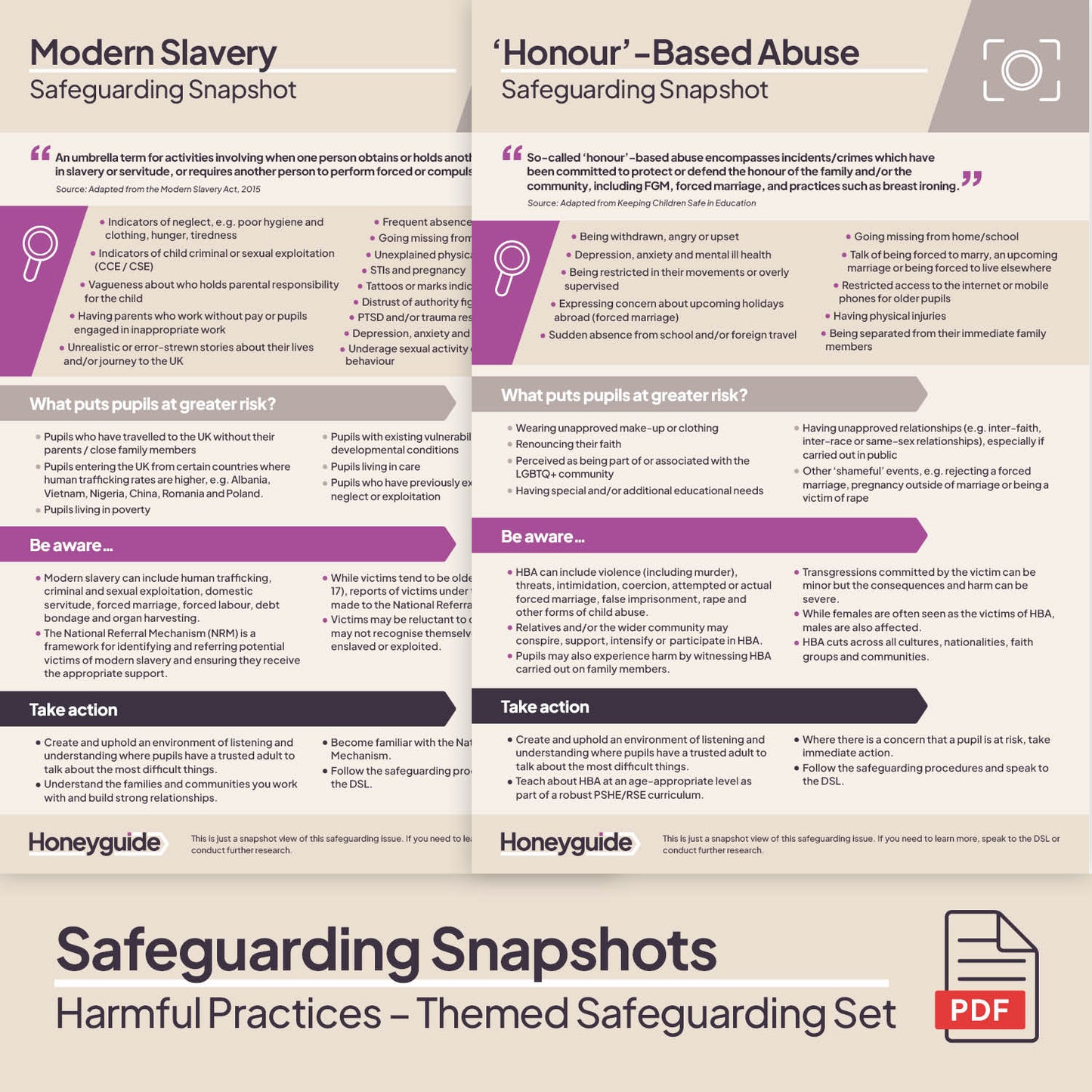 Harmful Practices: Themed Safeguarding Set