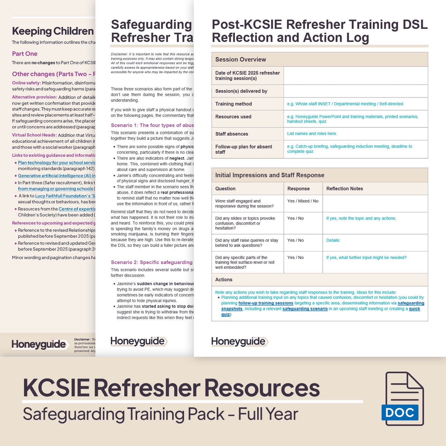 Safeguarding Training Pack - Full Academic Year