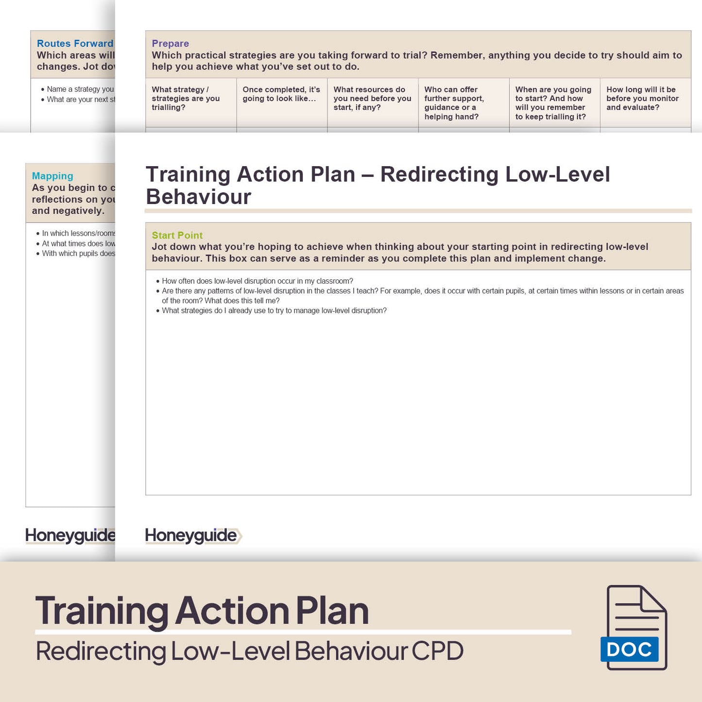 Redirecting Low-Level Behaviour: CPD Training Bundle