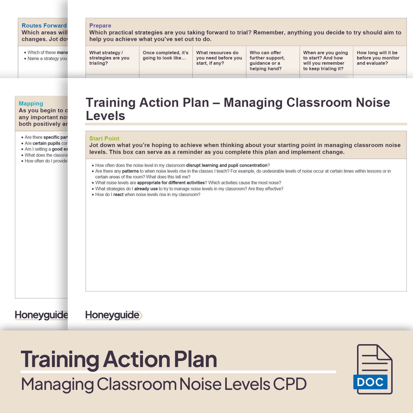 Managing Classroom Noise Levels: CPD Training Bundle