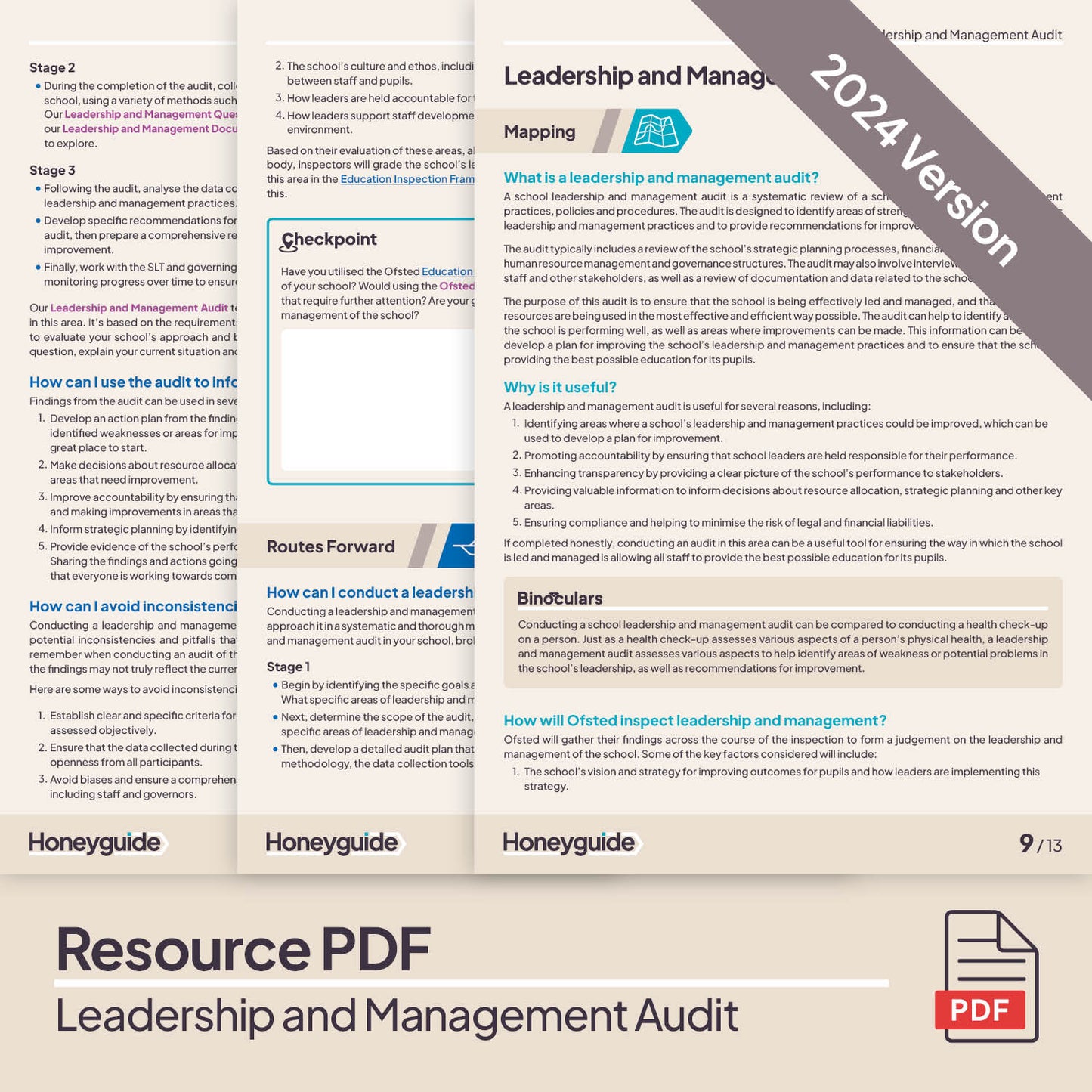 Leadership and Management Audit (2024 Framework)
