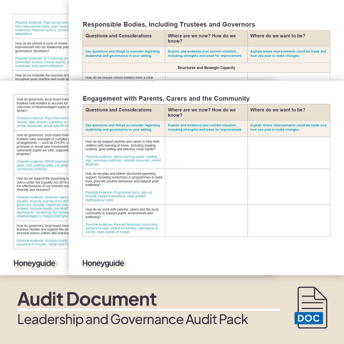Leadership and Governance Audit Pack (2025)