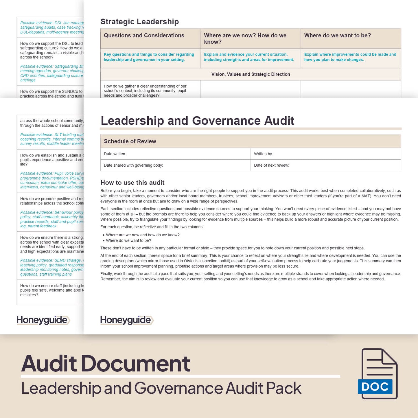 Leadership and Governance Audit Pack (2025)