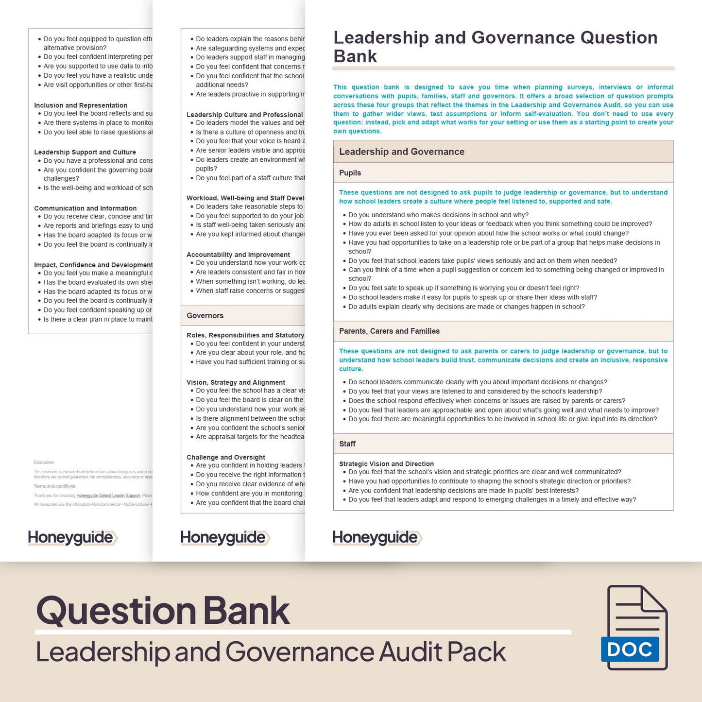 Leadership and Governance Audit Pack (2025)
