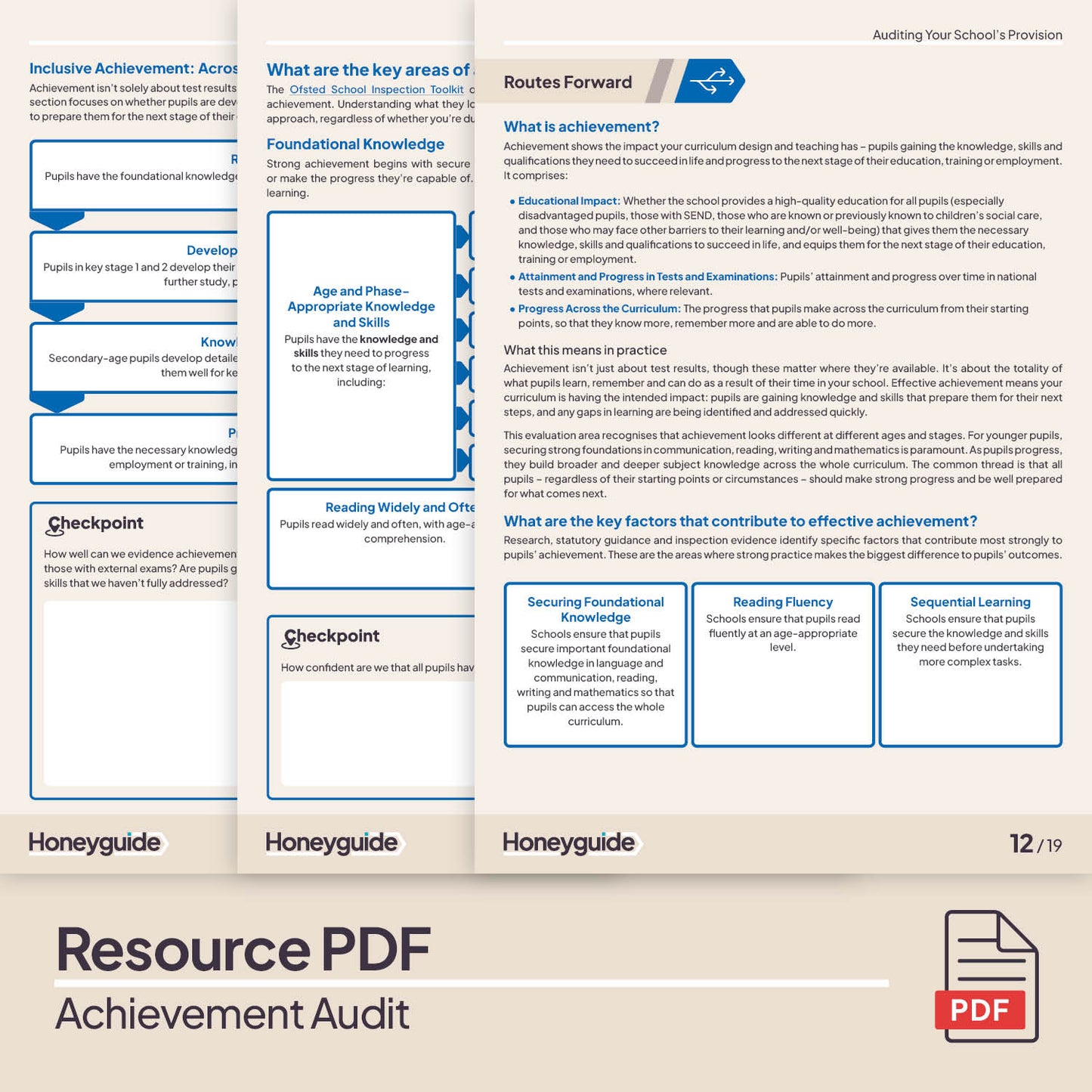 Achievement Audit Pack (2025)