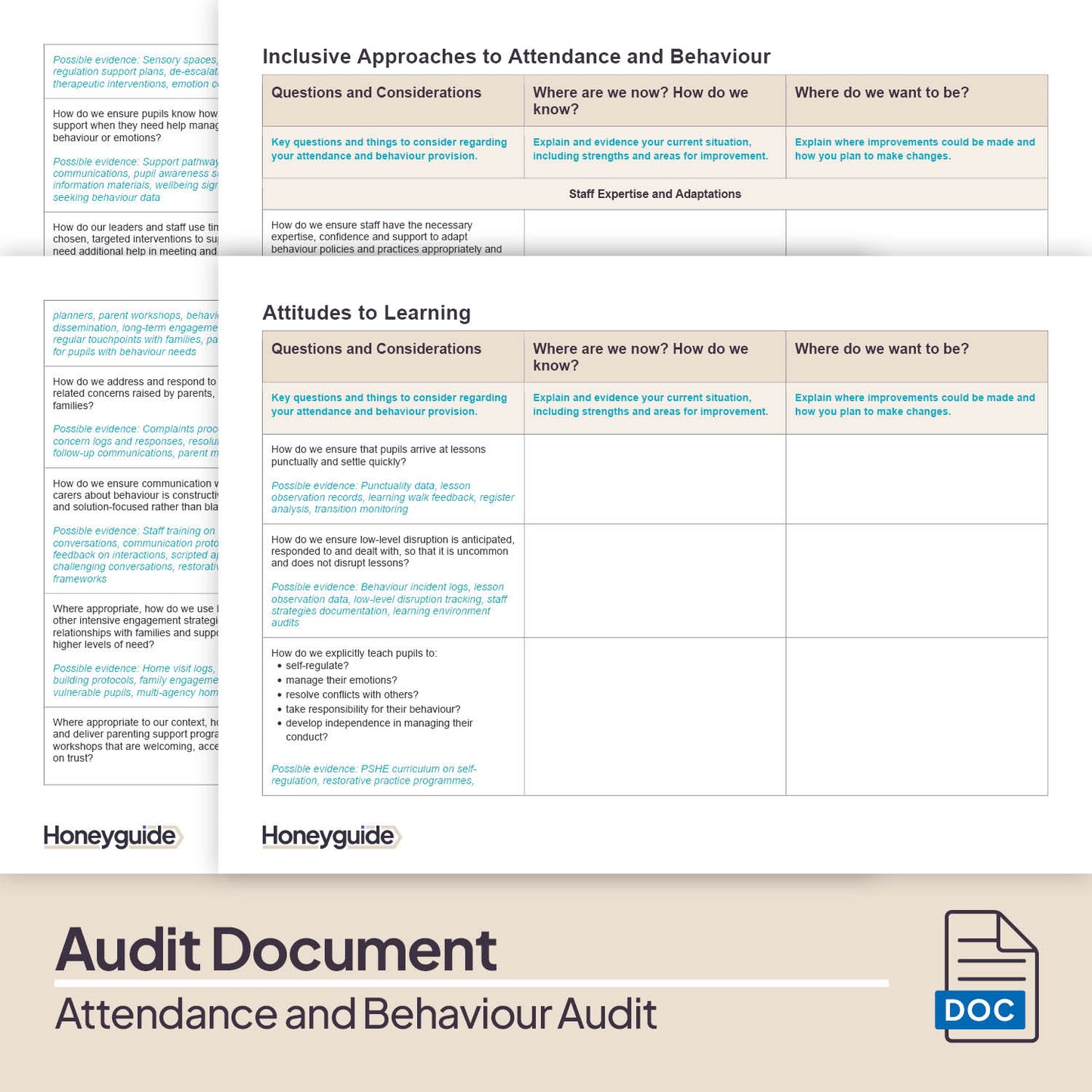 Attendance and Behaviour Audit Pack (2025)