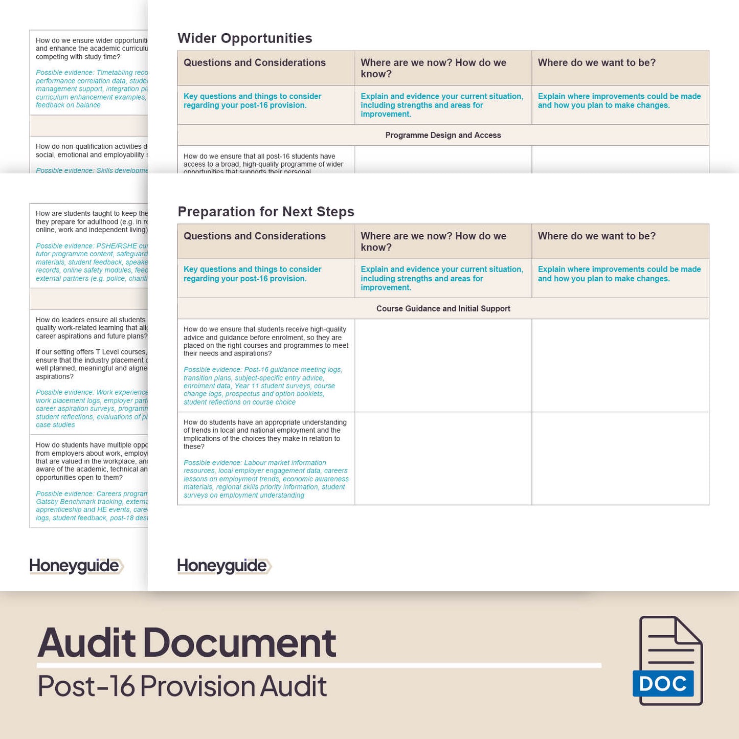 Post-16 Provision Audit Pack (2025)