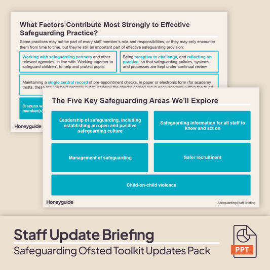 Safeguarding Ofsted Toolkit Updates Pack