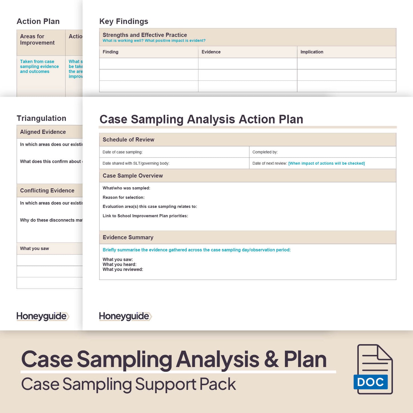 Case Sampling Support Pack