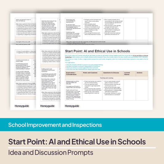 Start Point: AI and Ethical Use in Schools