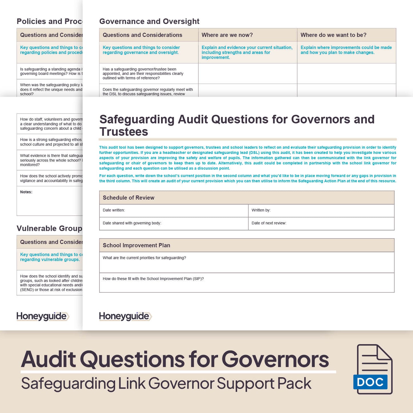 Safeguarding Link Governor Support Pack