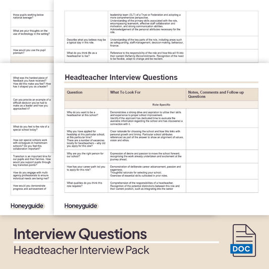Headteacher Interview Pack
