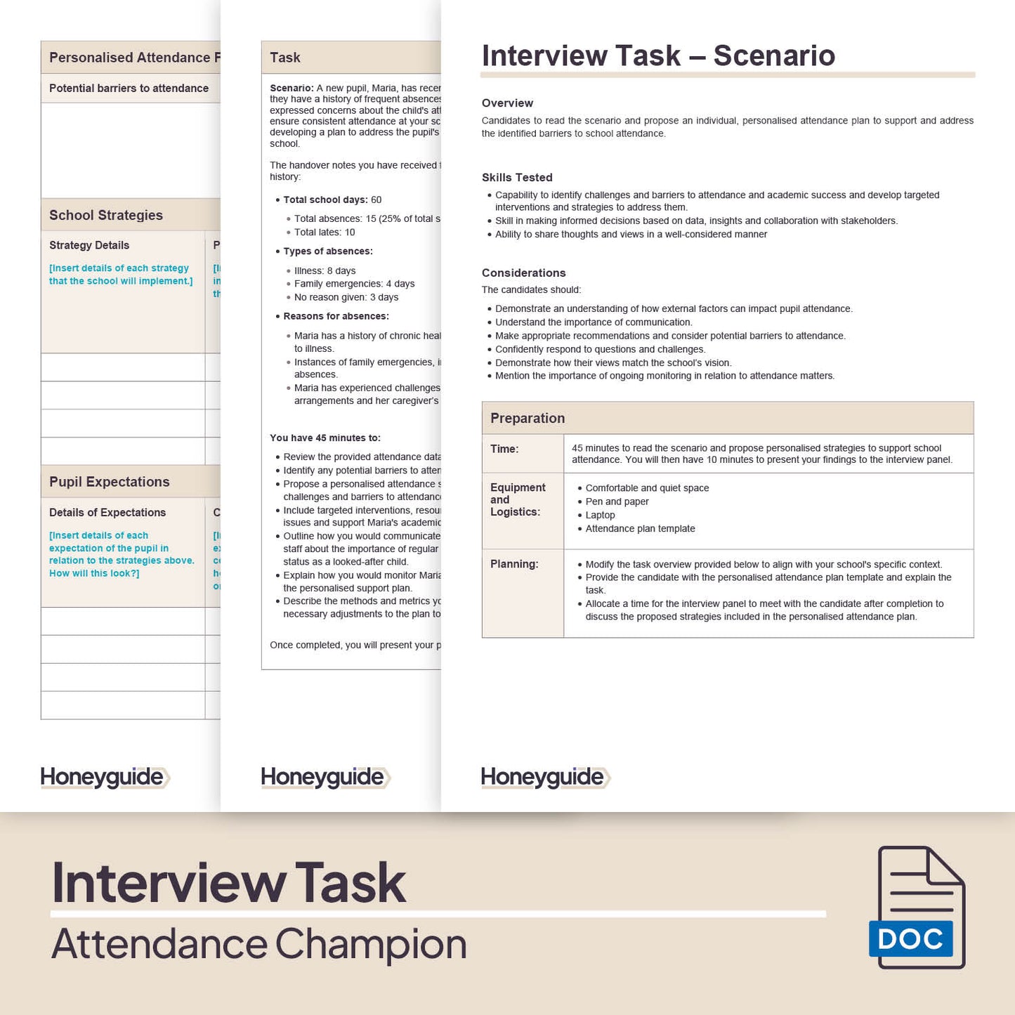 Attendance Champion Interview Pack