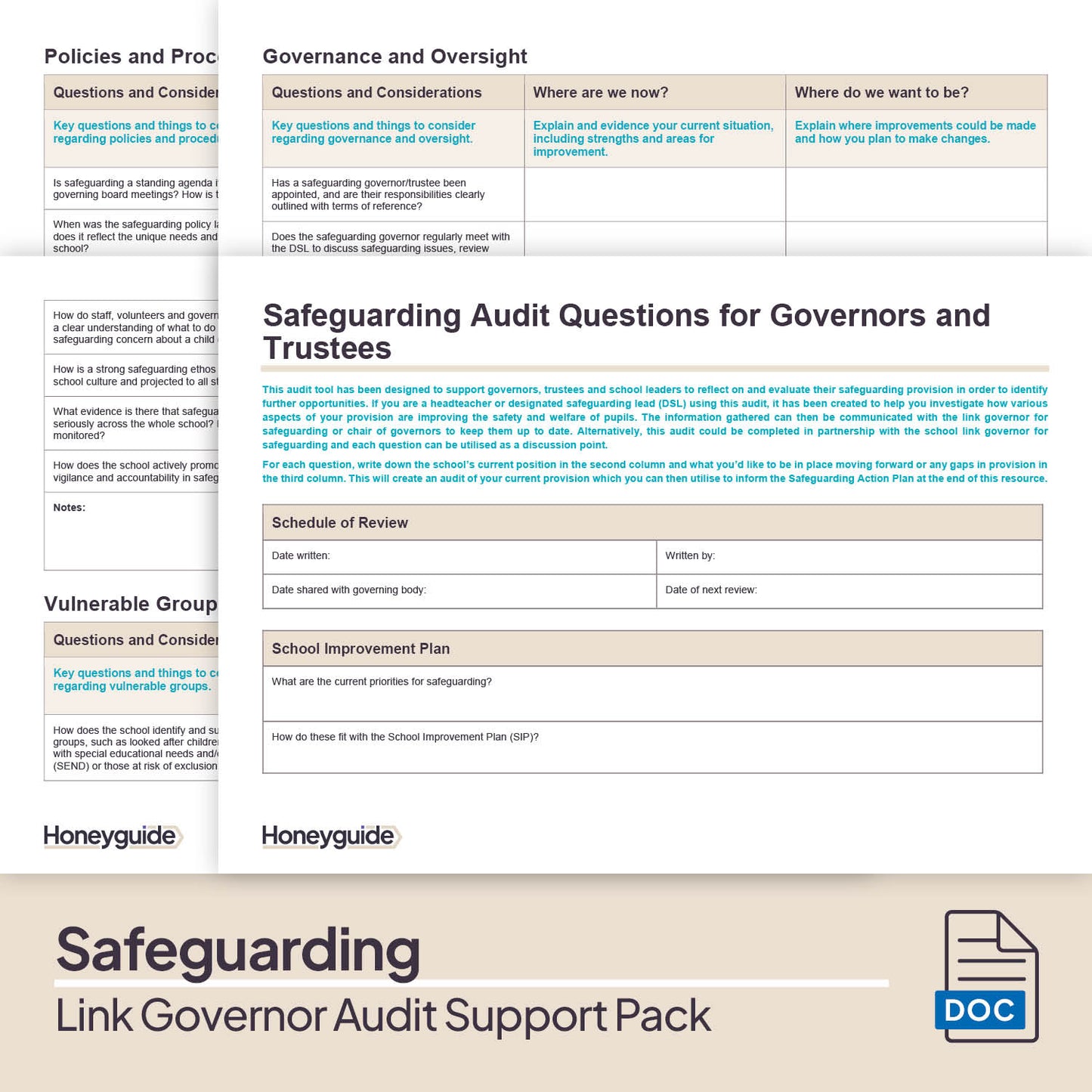 Link Governor Audit Support Pack