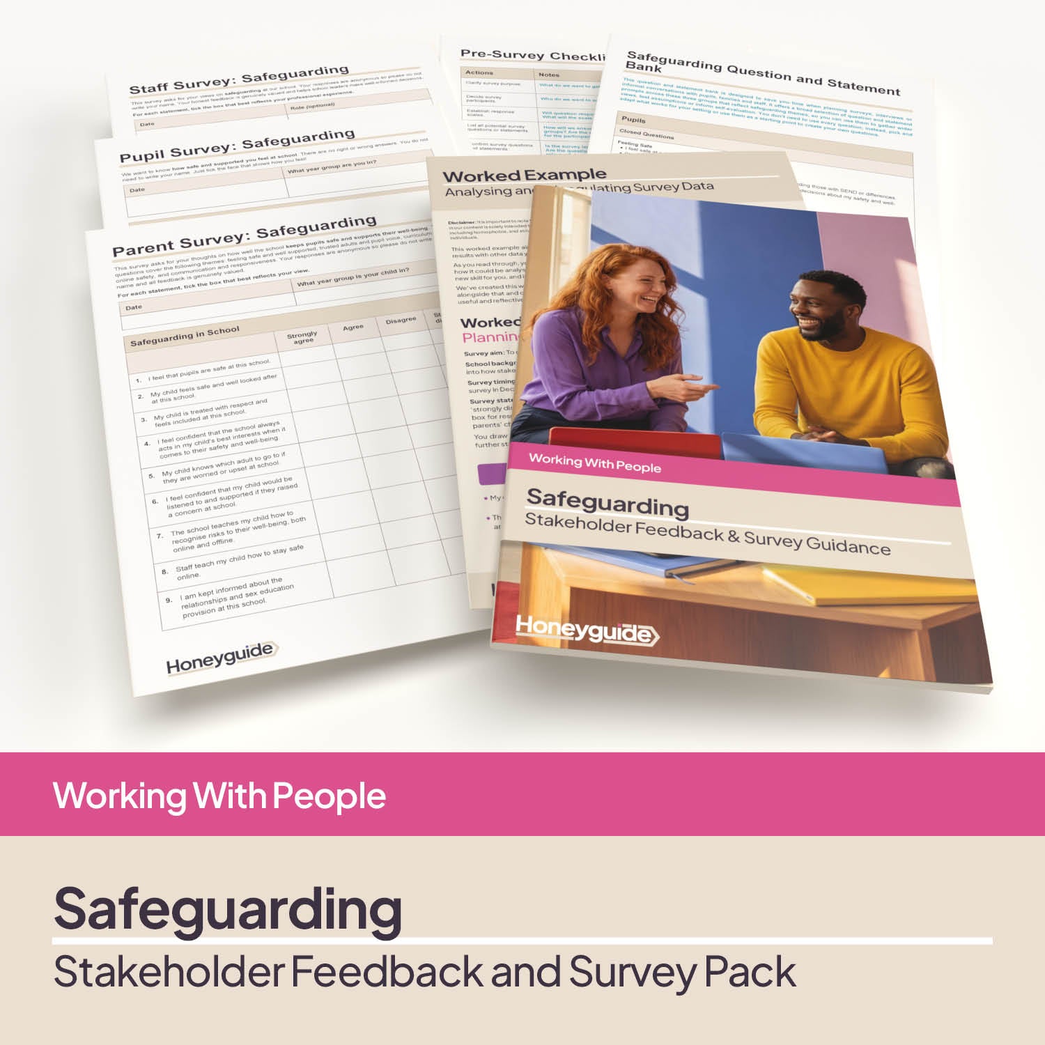Safeguarding Survey Pack | Pupil, Parent and Staff Templates ...