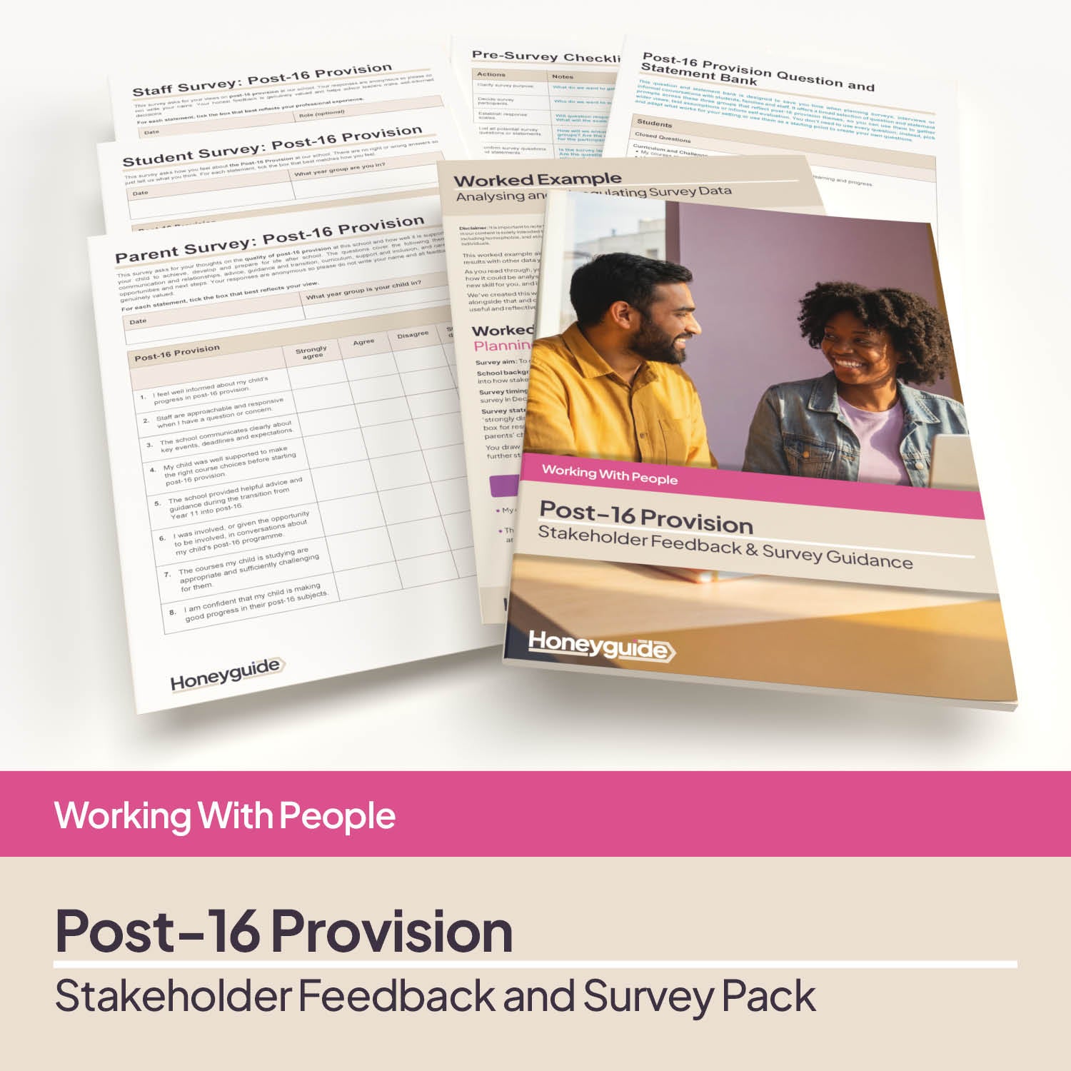Post-16 Survey Pack | Student, Parent and Staff Survey Templates ...
