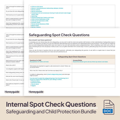 Safeguarding and Child Protection Deep Dive