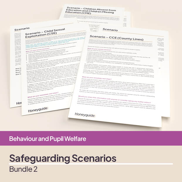 Safeguarding Scenarios Bundle 2