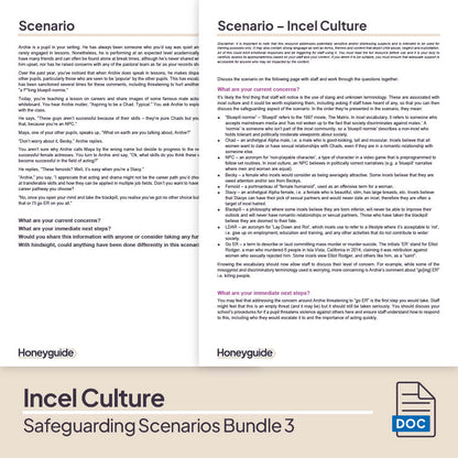 Safeguarding Scenarios Bundle 3