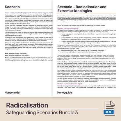 Safeguarding Scenarios Bundle 3