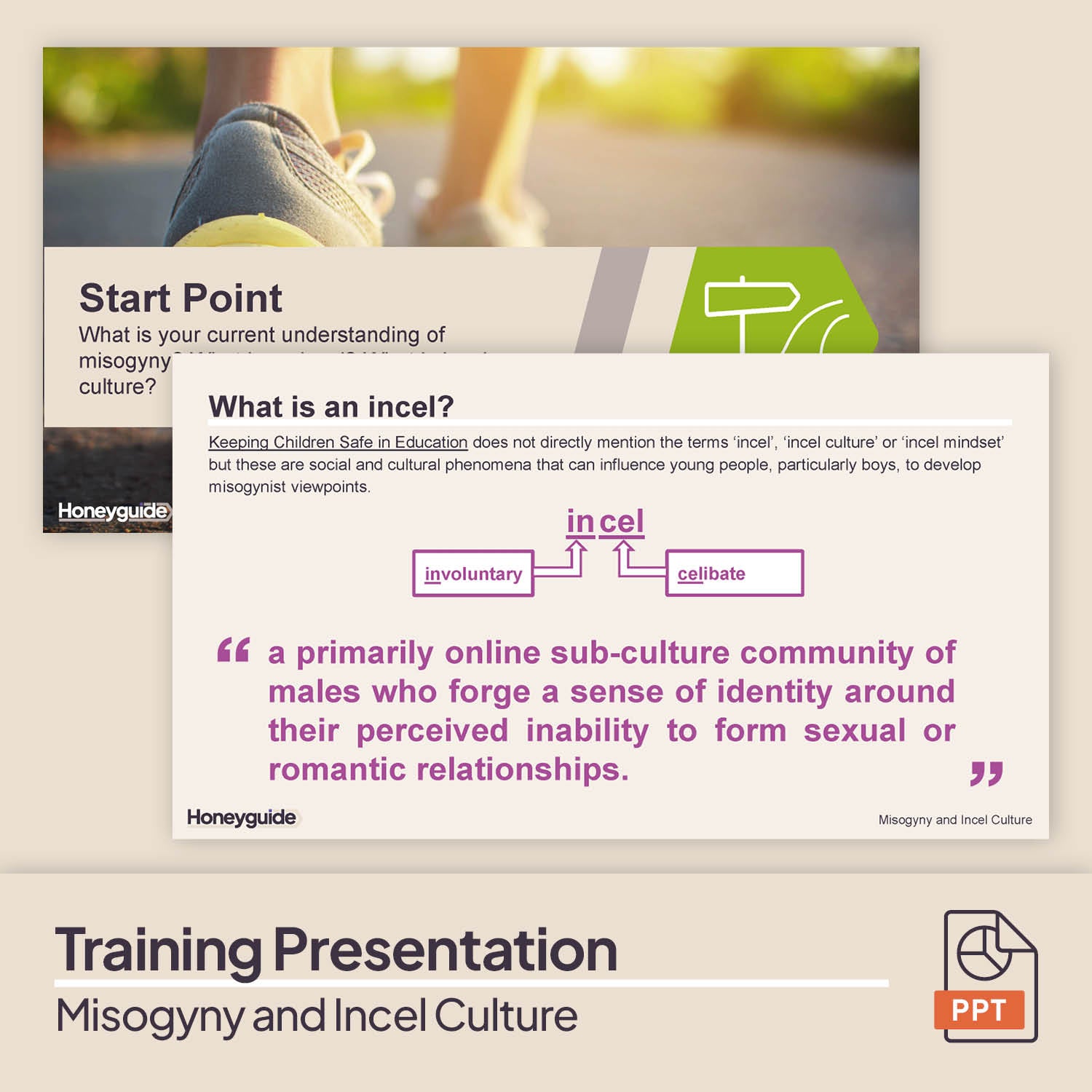 Misogyny and Incel Culture: Safeguarding Training Bundle