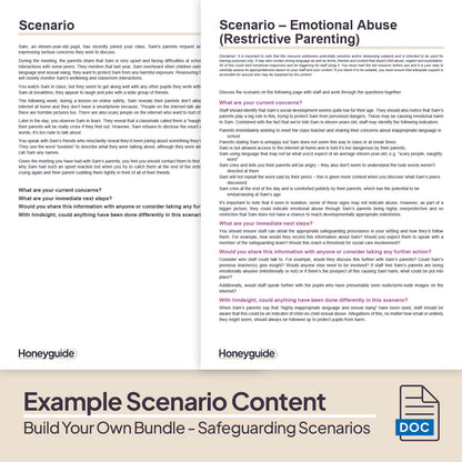 Build Your Own Safeguarding Training Bundle - Six Scenarios
