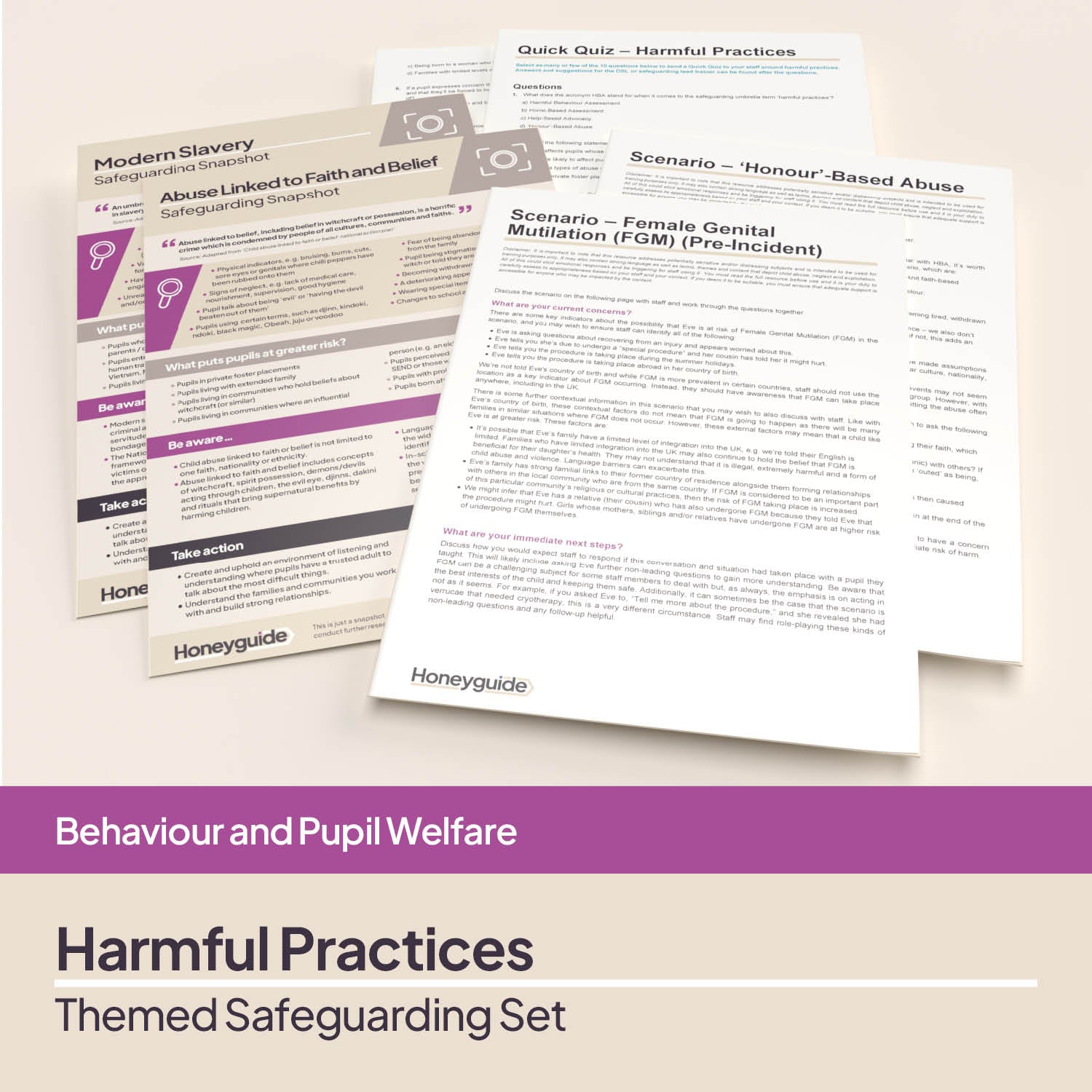 Harmful Practices: Themed Safeguarding Set
