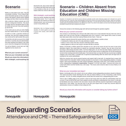 Attendance and Children Missing Education: Themed Safeguarding Set