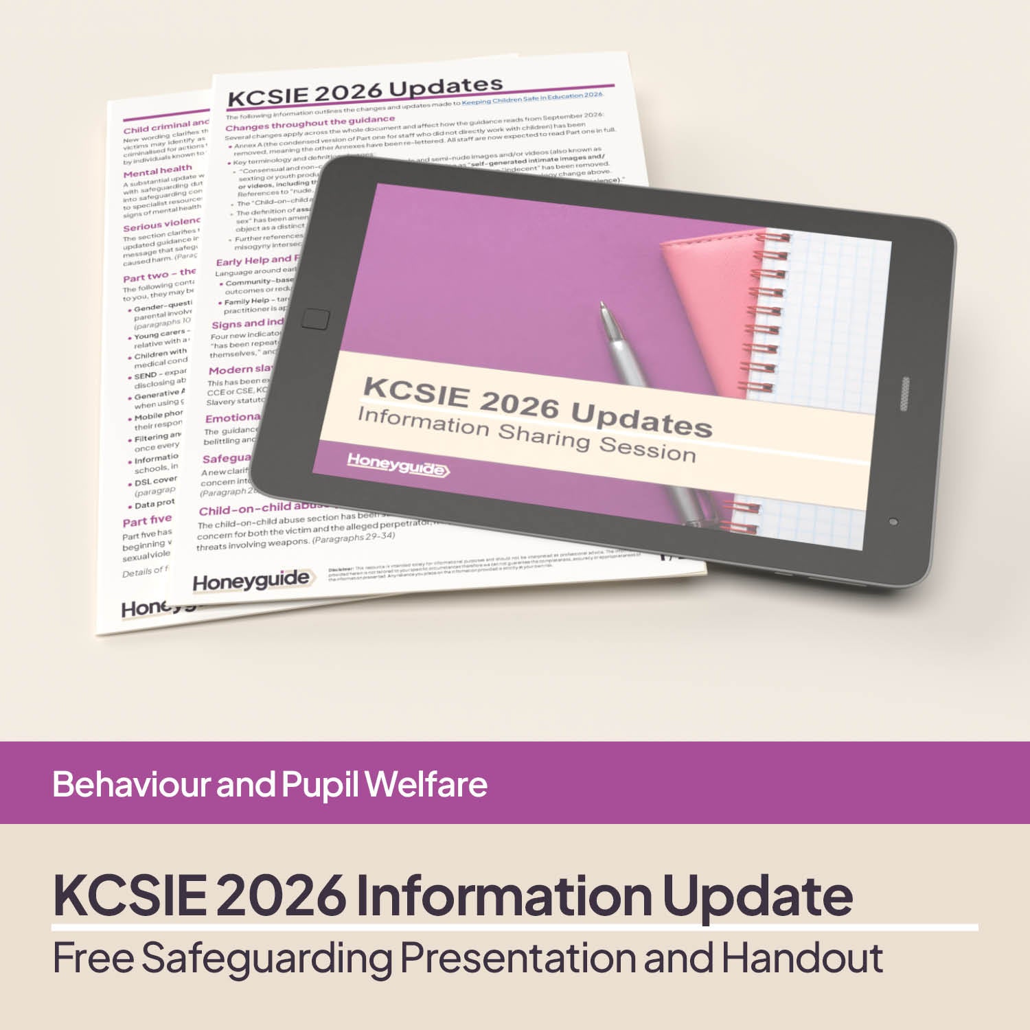 KCSIE 2026 Updates Information Sharing Session