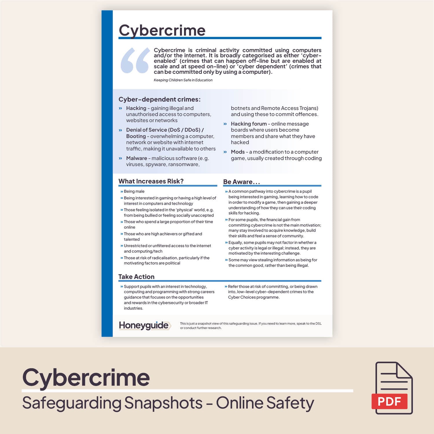 Safeguarding Snapshots - Online Safety and Digital Harms