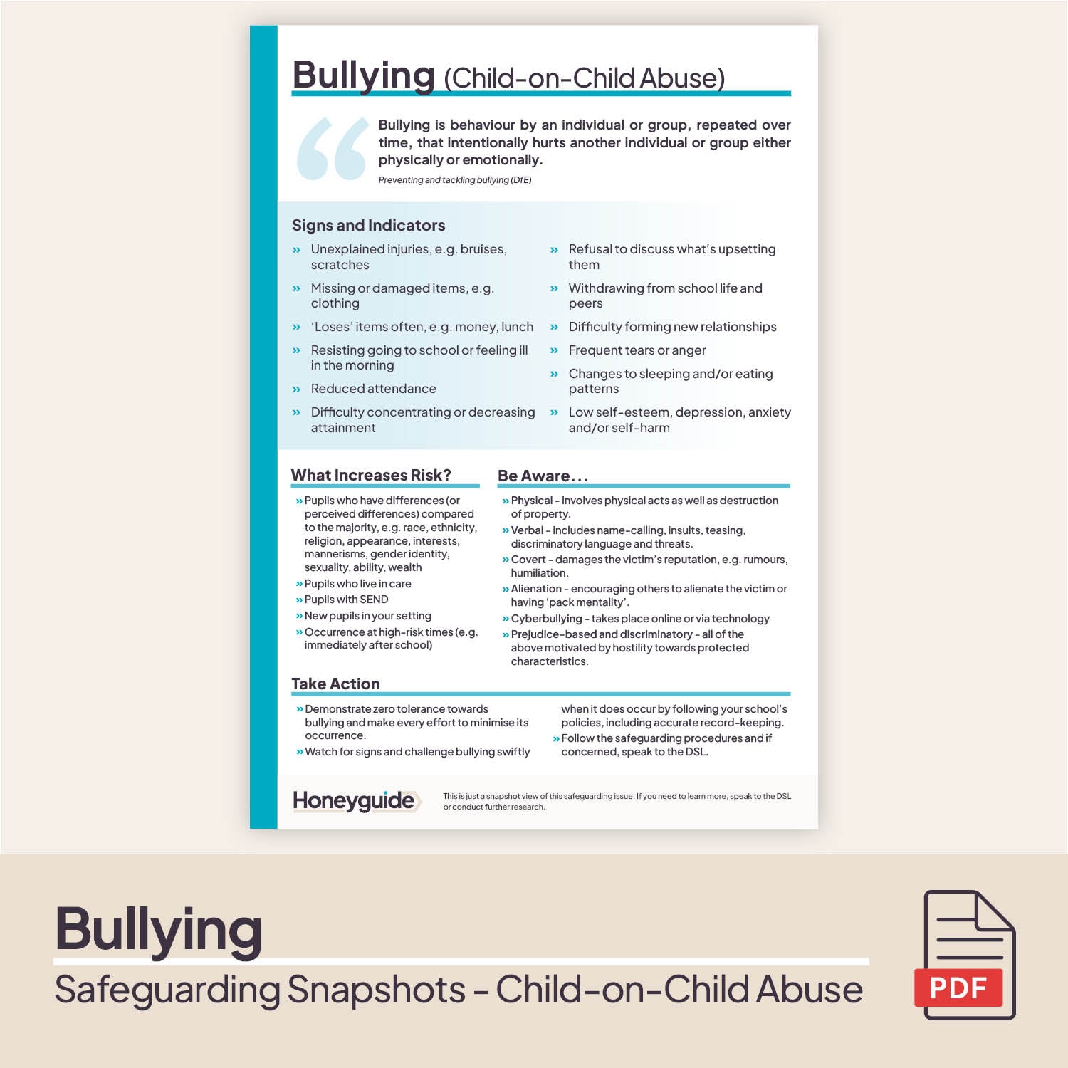 Safeguarding Snapshots - Child-on-Child Abuse