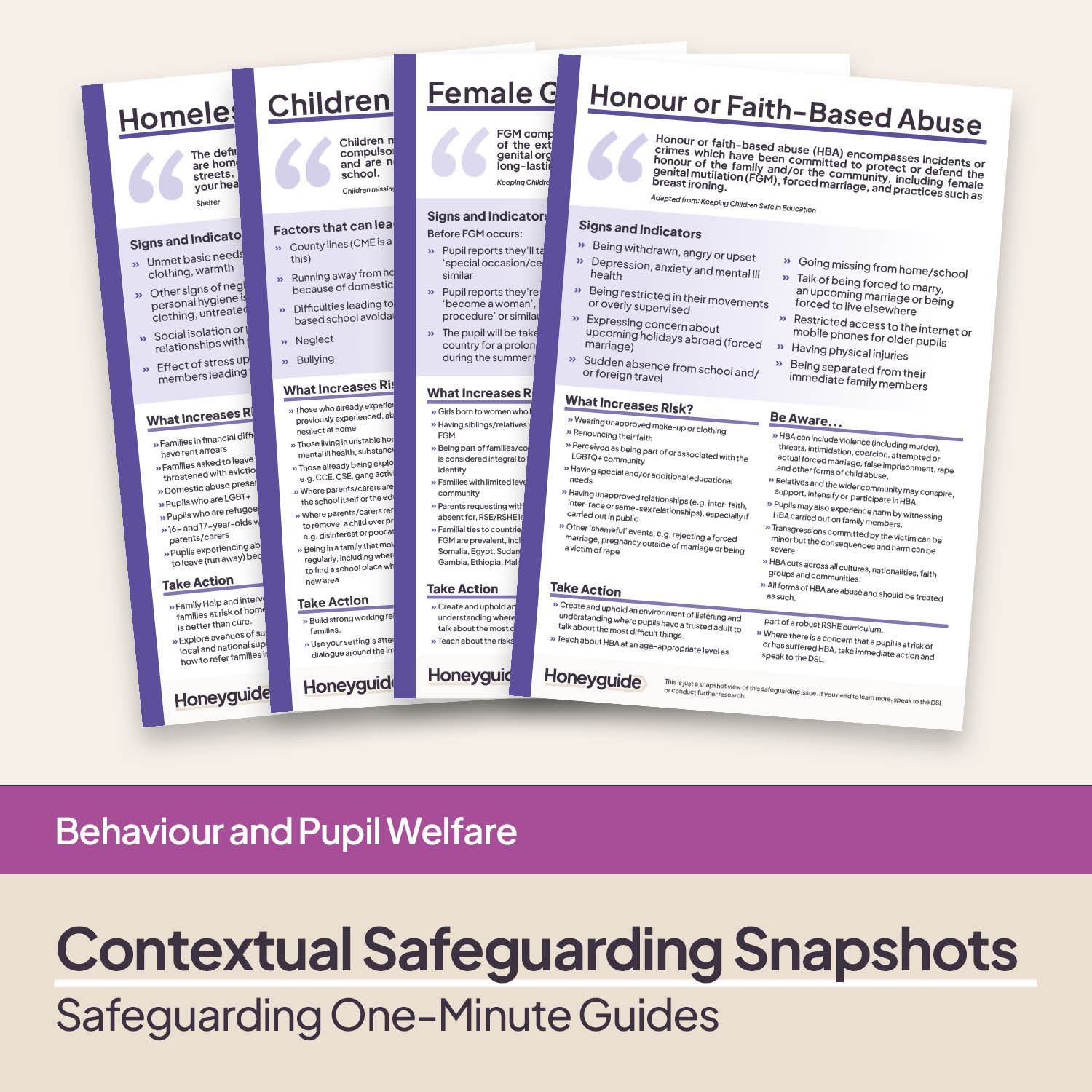 Safeguarding Snapshots - Contextual Safeguarding and Wider Concerns