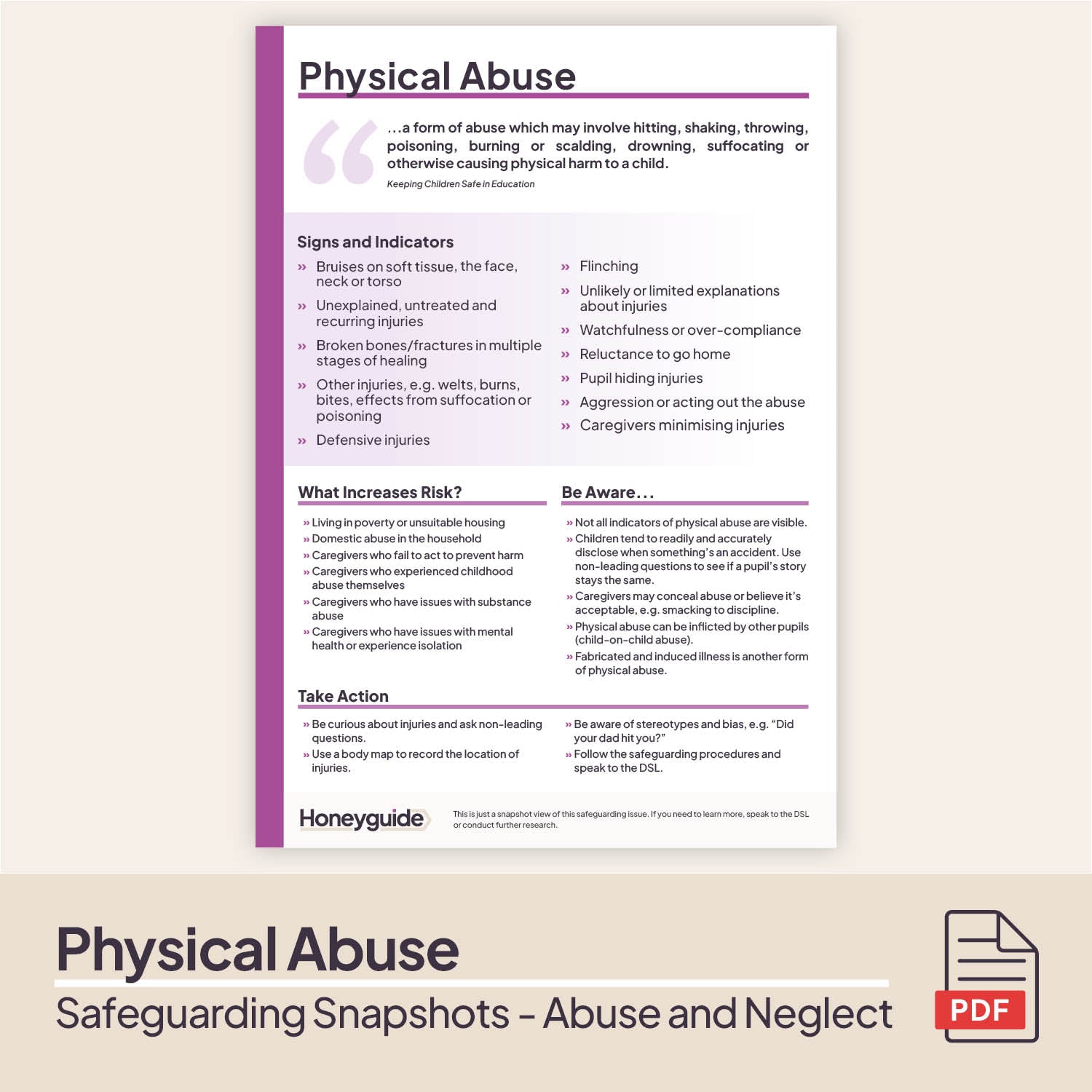 Safeguarding Snapshots - Abuse and Neglect
