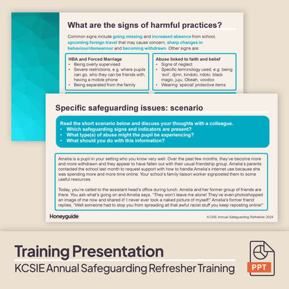 KCSIE Annual Safeguarding Refresher Training 2024