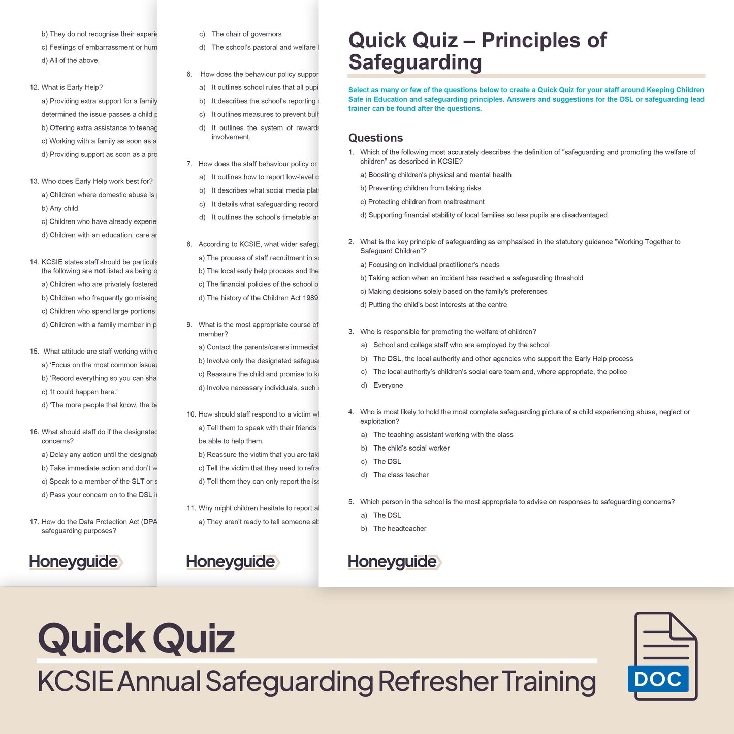 KCSIE Annual Safeguarding Refresher Training 2024