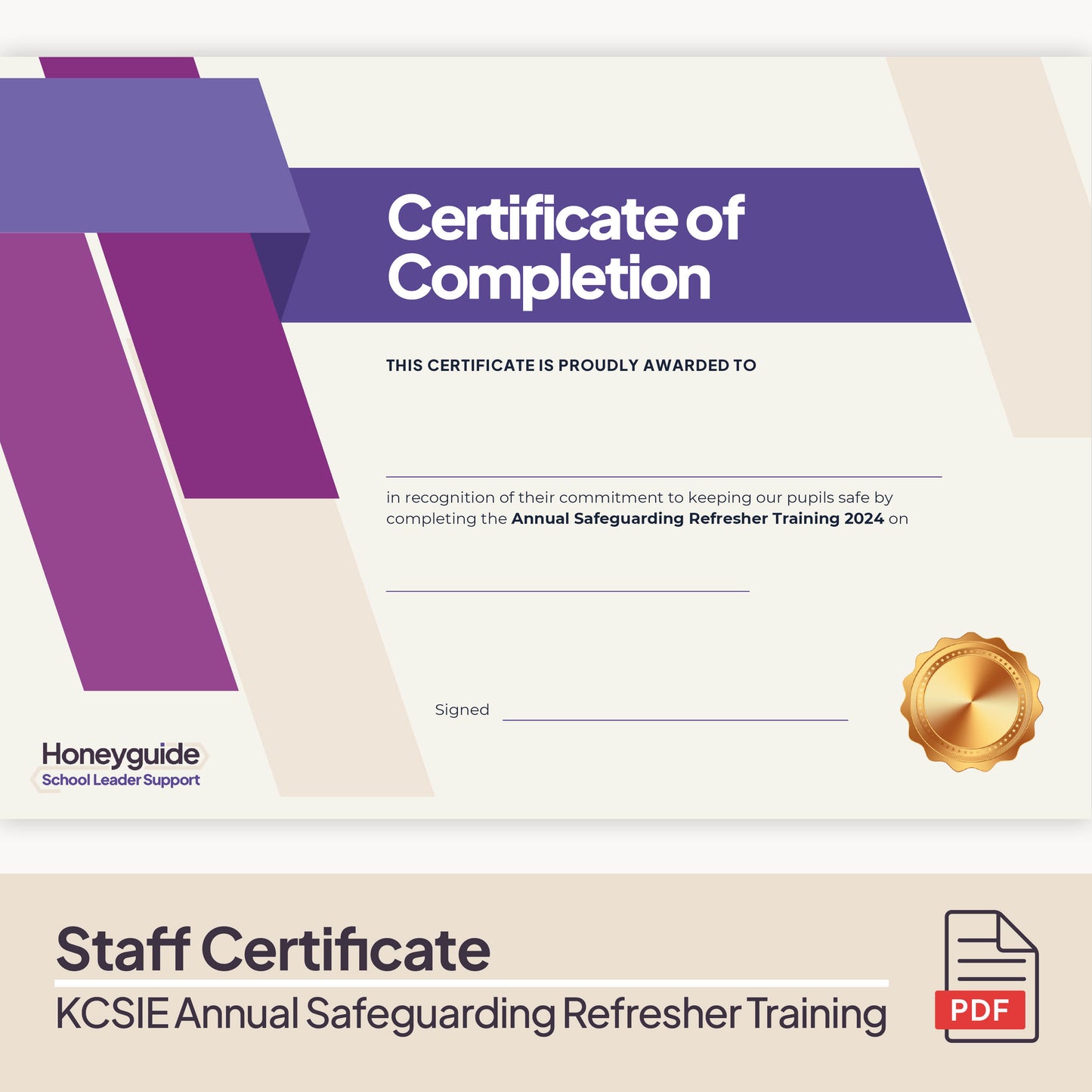 KCSIE Annual Safeguarding Refresher Training 2024