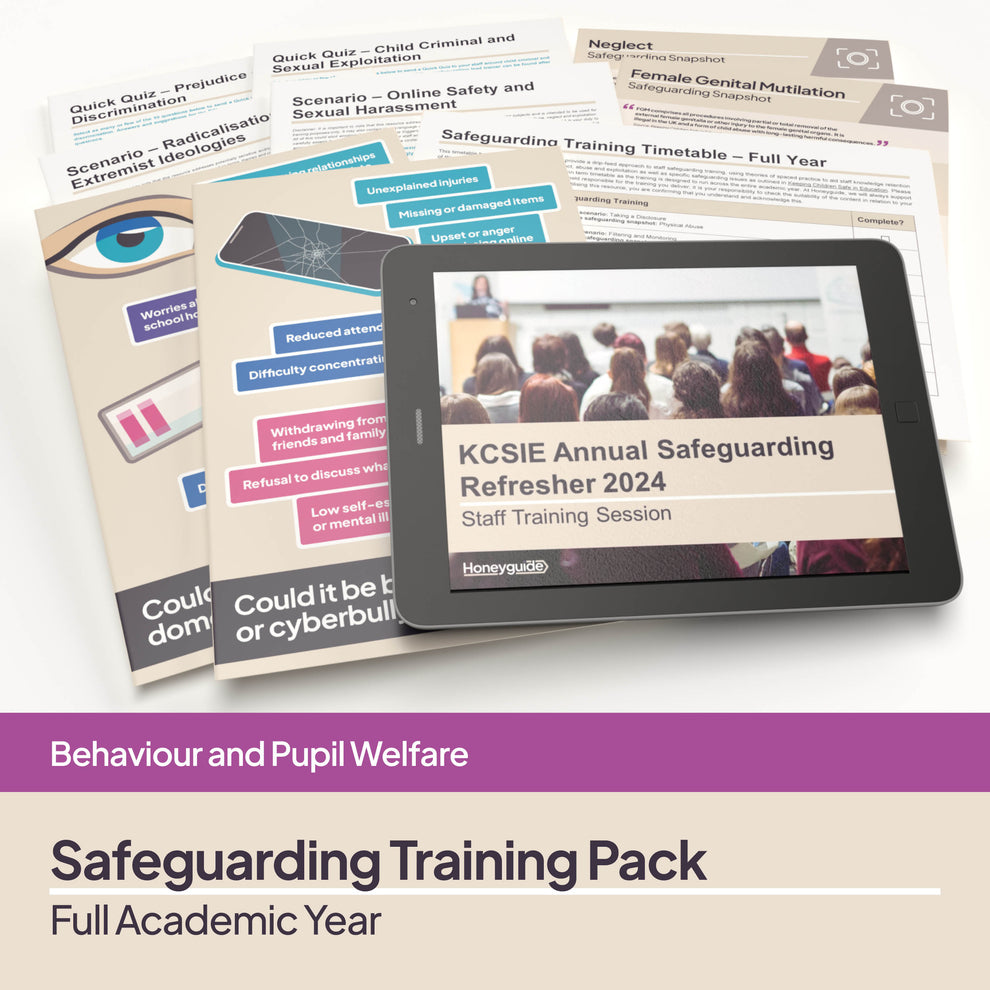 Safeguarding Training Pack Full Academic Year Honeyguide School safeguarding-training-pack-full-academic-year-honeyguide-school