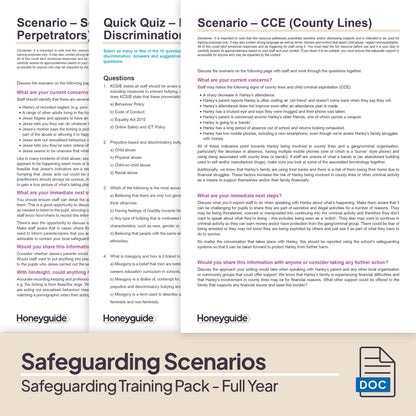 Safeguarding Training Pack - Full Academic Year