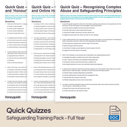 Safeguarding Training Pack - Full Academic Year