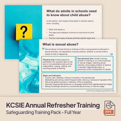 Safeguarding Training Pack - Full Academic Year