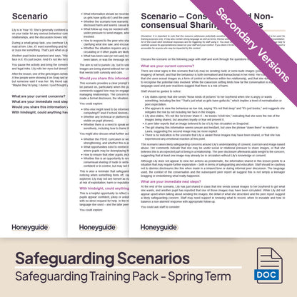 Safeguarding Training Pack - Spring Term