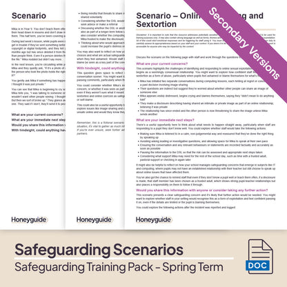 Safeguarding Training Pack - Spring Term