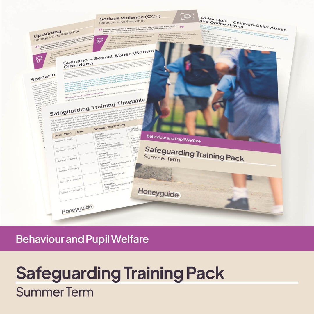 Safeguarding Training Pack - Summer Term