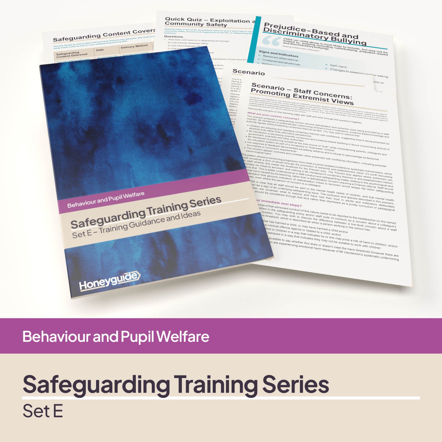 Safeguarding Training Series - Set E